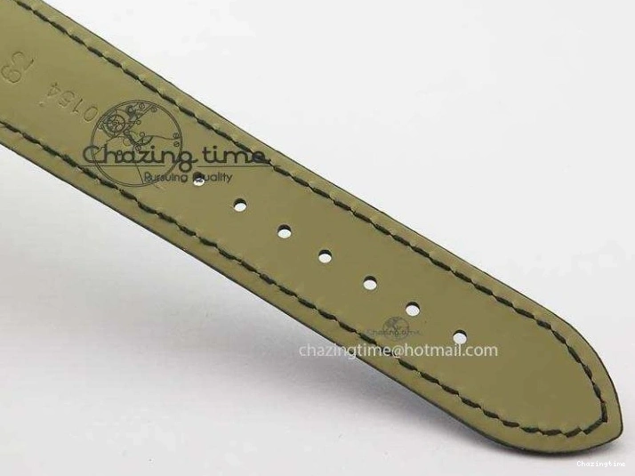 0207 De Ville MK 1:1 Best Edition YG Blue Dial On Black Leather Asian Seagull T1701 (Sec@6) Upgraded 8234